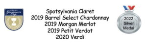 2022 Silver Medal - Spotsylvania Claret