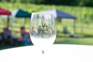 Lake Anna Winery Engraved Glass