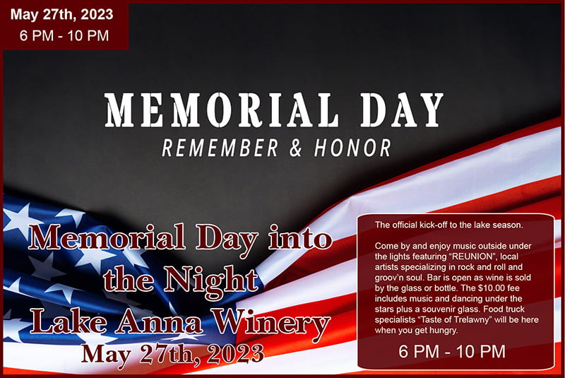Memorial Day into the Night 2023