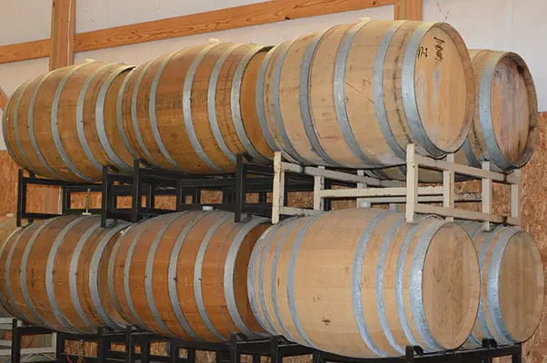 Wine Barrel at Lake Anna Winery