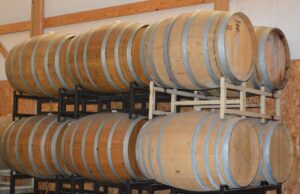 Wine Barrel at Lake Anna Winery